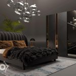 غرفة نوم تركية فاخرة بتصميم مودرن BS10001