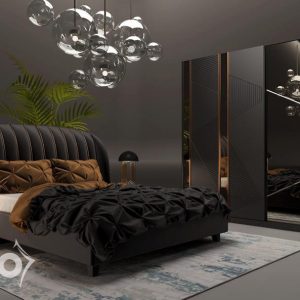 غرفة نوم تركية فاخرة بتصميم مودرن BS10001 غرفة نوم تركية فاخرة بتصميم مودرن BS10001