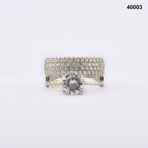 محبس فضة نسائي تركي مرصع بالكريستال محبس فضة نسائي تركي مرصع بالكريستال