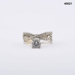 محبس فضة نسائي تركي مرصع بالكريستال محبس فضة نسائي تركي مرصع بالكريستال