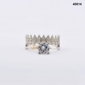 محبس فضة نسائي تركي مرصع بالكريستال محبس فضة نسائي تركي مرصع بالكريستال