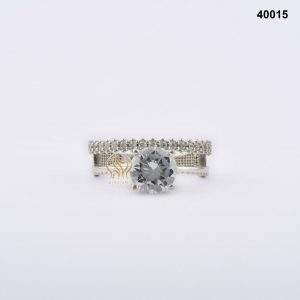 محبس فضة نسائي تركي مرصع بالكريستال محبس فضة نسائي تركي مرصع بالكريستال