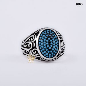 خاتم فضة تركي رجالي