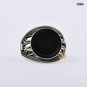 خاتم فضة تركي رجالي