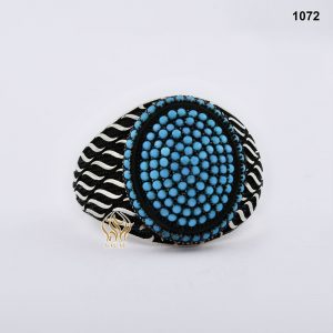 خاتم فضة تركي رجالي