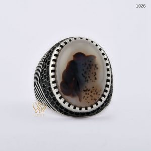 خاتم فضة تركي رجالي