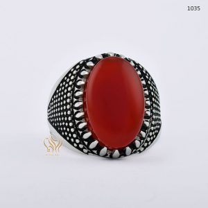 خاتم فضة تركي رجالي